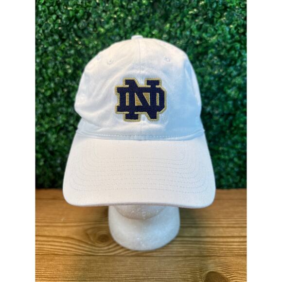 Notre Dame Fighting Irish Adidas Fitted Hat Adult Baseball Cap Golf Hat S/M - Picture 1 of 9